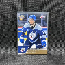 Kocha Delic #37 High Gloss 07/10 2022-23 CHL Upper Deck Hockey Sudbury Wolves
