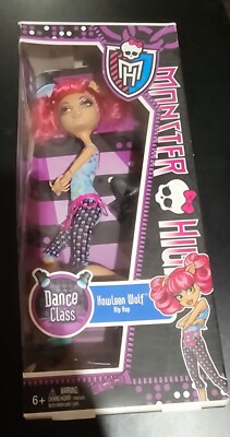 Monster High Doll Howleen Wolf Hip Hop Dance Class NIB