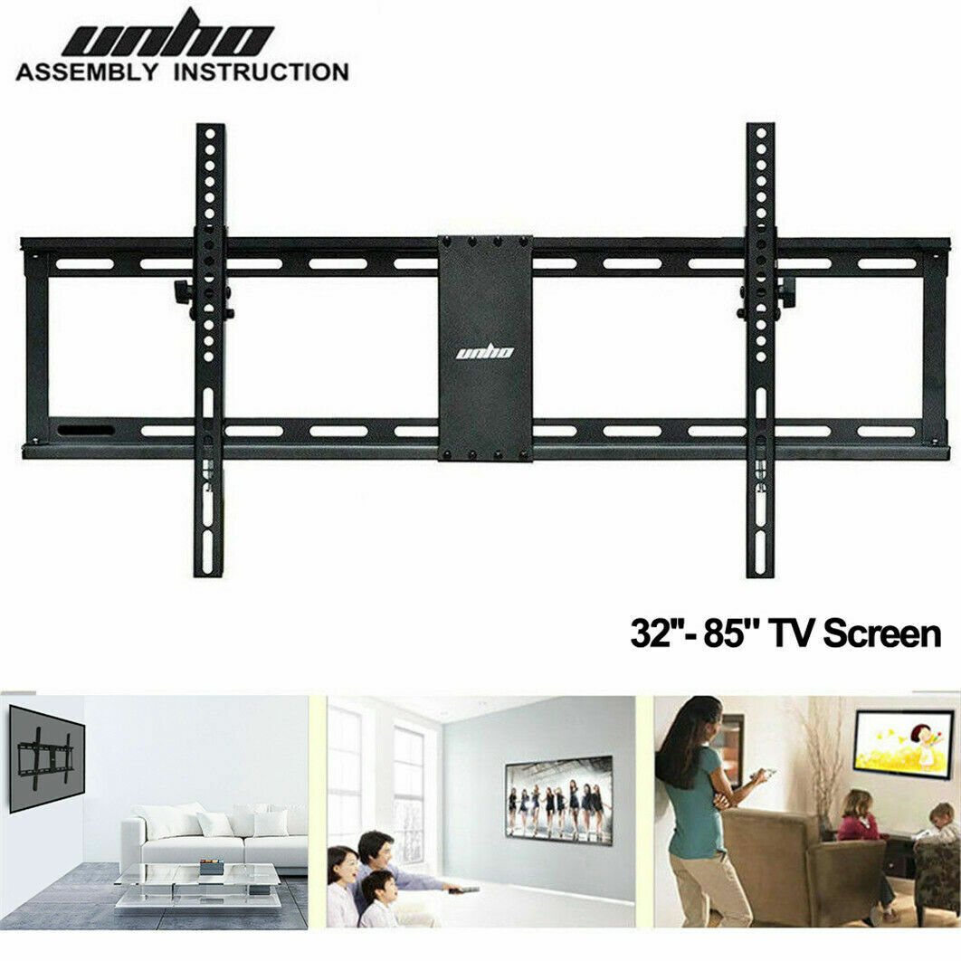 Tilt TV Bracket Wall Mount To 32-50 55 60 65 70 85 inch Extra Large TV 800X400MM