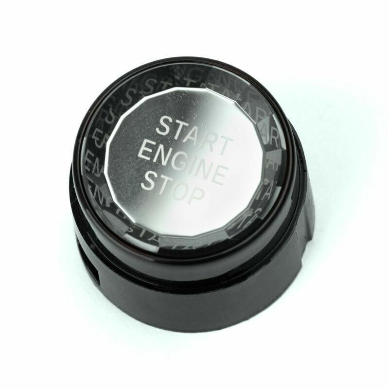 Start Stop Engine Button Switch Cover Crystal Black Fits BMW F Chassis F30/F10