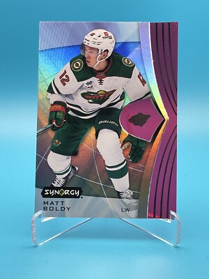 2023-24 Upper Deck Synergy Matt Boldy Red Bounty *UNSCRATCHED* #29 Wild