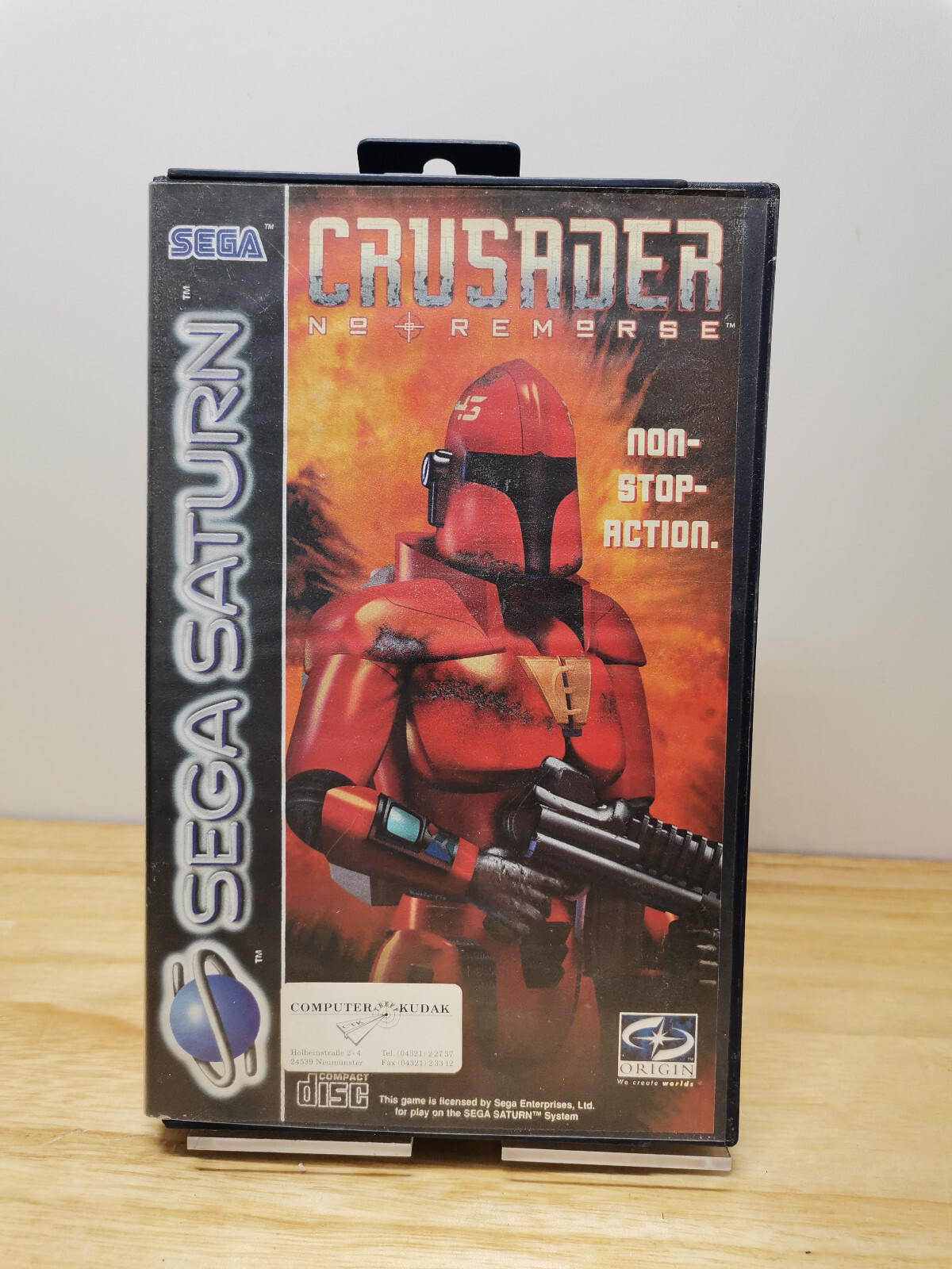 SEGA Saturn Jeu Crusader: No Remorse Boîte PAL 11758969
