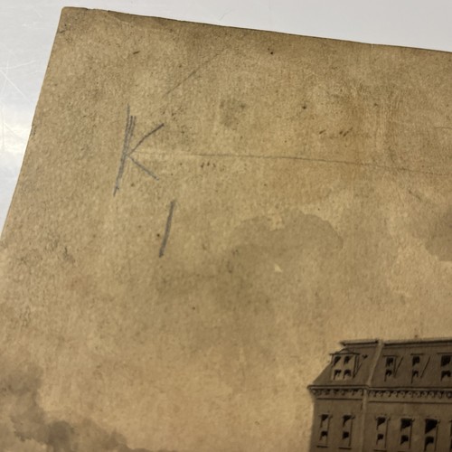 Original 1890’s Newspaper Illustration Hotel Spyerer Signed With Artist Notes - Picture 10 of 21