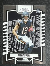 2023 Absolute Football Tyler Scott #137 Rookie RC Chicago Bears (1D)
