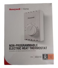 Honeywell Electric Heat Thermostat Non-Programmable For Baseboards & Convectors 