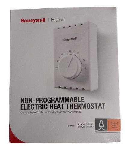 Honeywell elektrisches Wärmethermostat nicht programmierbar für Sockel & Konvektoren  - Bild 1 von 8