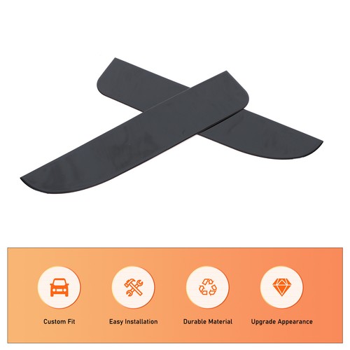 Glossy Black Interior Door Panel Trim Sticker For Fiat 500 Abarth 595 695 2010+ - Picture 6 of 22