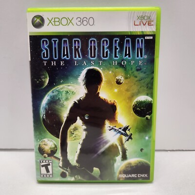 Star Ocean: The Last Hope (Microsoft Xbox 360, 2009) Complete CIB