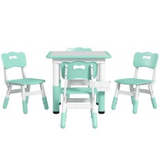 Kids Table and Chair Set Includes A Table and Chairs for Group Activities