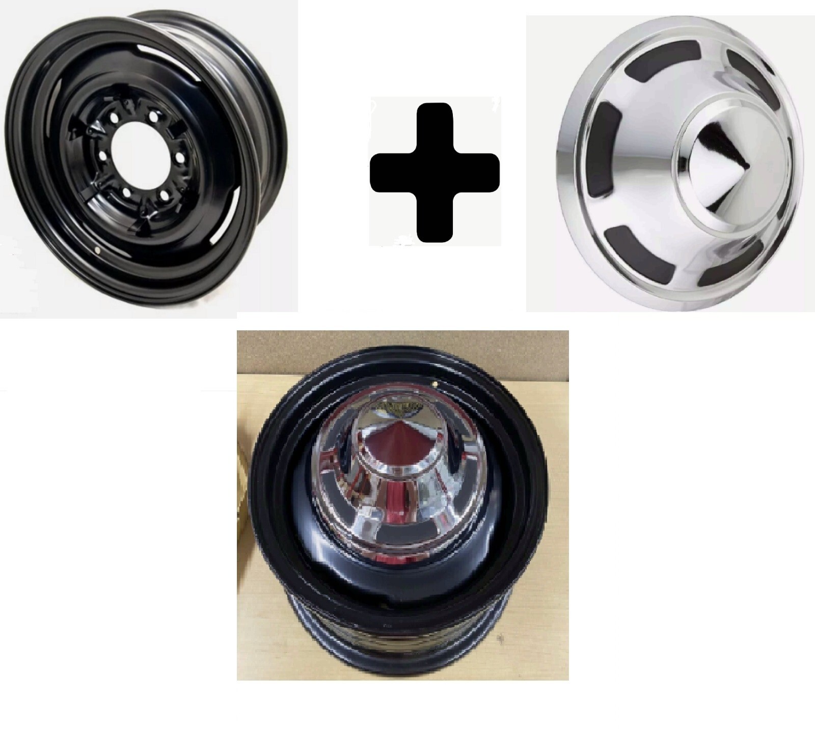 1969-1984 TOYOTA LAND CRUISER 15" WHEEL & REAR CENTER CAP FJ40 FJ45 FJ55 FJ60