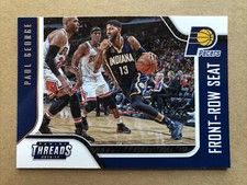 2016-17 Panini Threads Front-Row Seat #2 Paul George Basketball Card