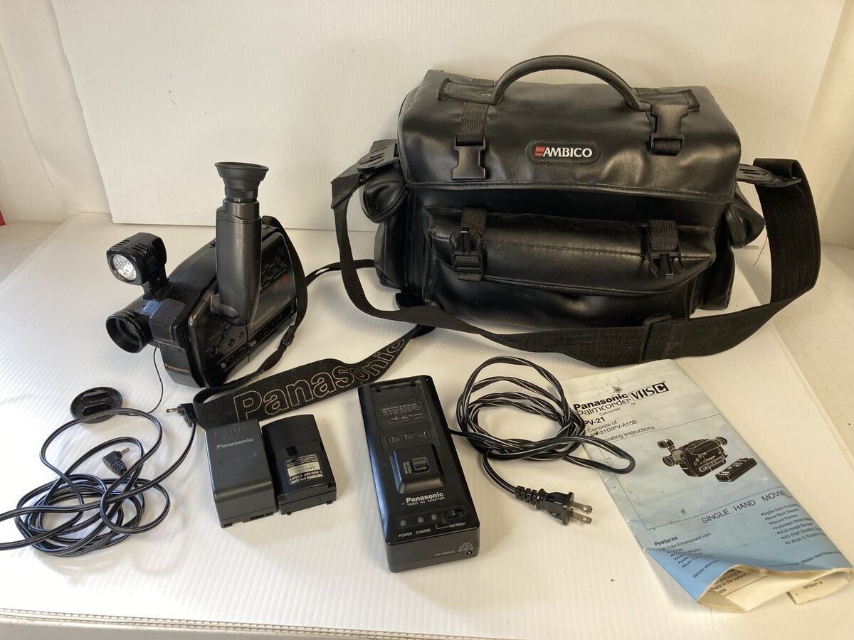 Panasonic Palmcorder Video Camera AF X8 Digital Fade With Panasonic Palmcorder Video Camera AF X8 Digital Fade With