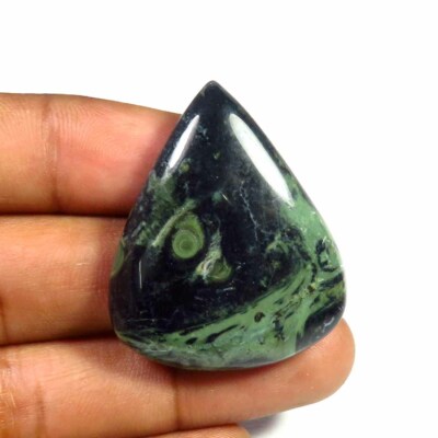 Natural Star Galaxy Kambaba Jasper Cabochon 57 Cts Glattes Herz Edelstein GX-151