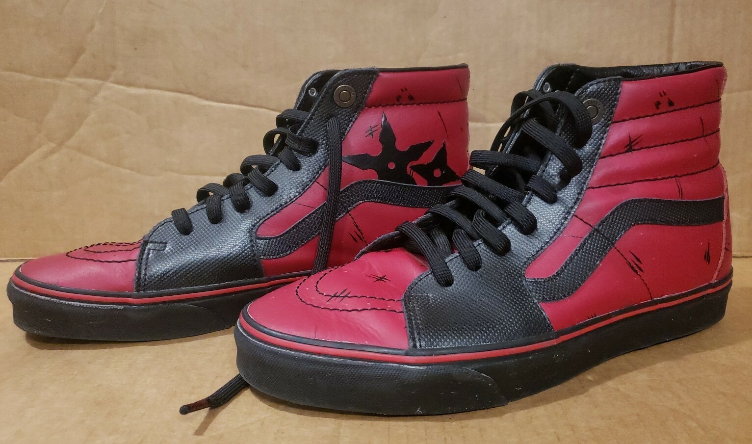 marvel vans deadpool