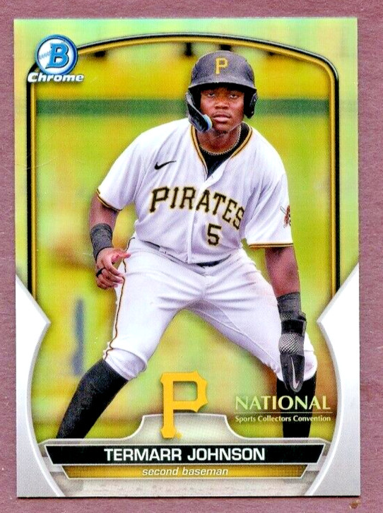 2023 Bowman Chrome National Convention Refractor Termarr Johnson MLB41