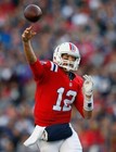 PATRIOTS STAR QUARTERBACK TOM BRADY IN THROWBACK UNIFORM CLASSIC 8X10 