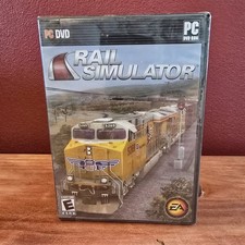 Rail Simulator PC DVD-ROM Video Game - New Sealed EA Simulation Train E Rated