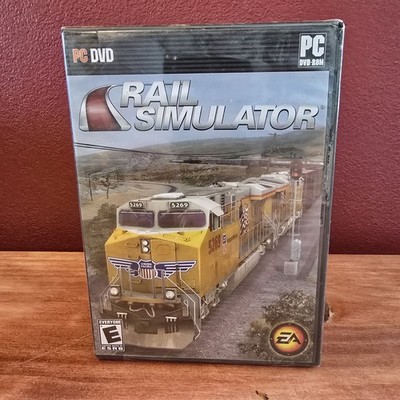 Rail Simulator PC DVD-ROM Video Game - New Sealed EA Simulation Train E Rated