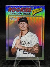 2026 Topps Heritage - Jordan Beck #147 Chrome Refractor