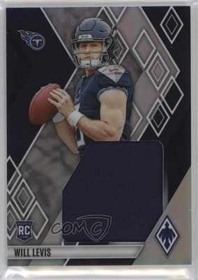 2023 Panini Phoenix Rookie Jumbo Memorabilia 7/199 Will Levis #RJM-WL RC r7x