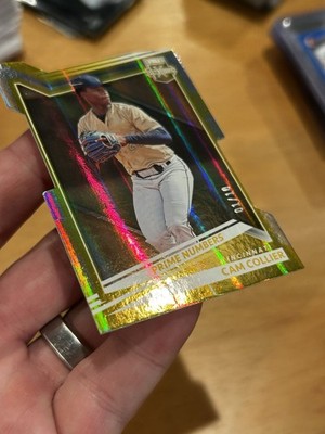 CAM COLLIER 2025 ELITE EXTRA /10 SUPER SHORT PRINT TOP PROSPECT REDS   
