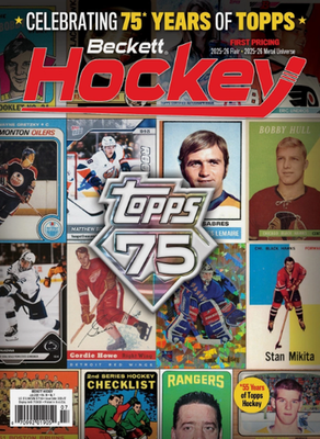 #ad New July 2026 Beckett Hockey Card Price Guide Magazine 75 Years Of Topps $15.95