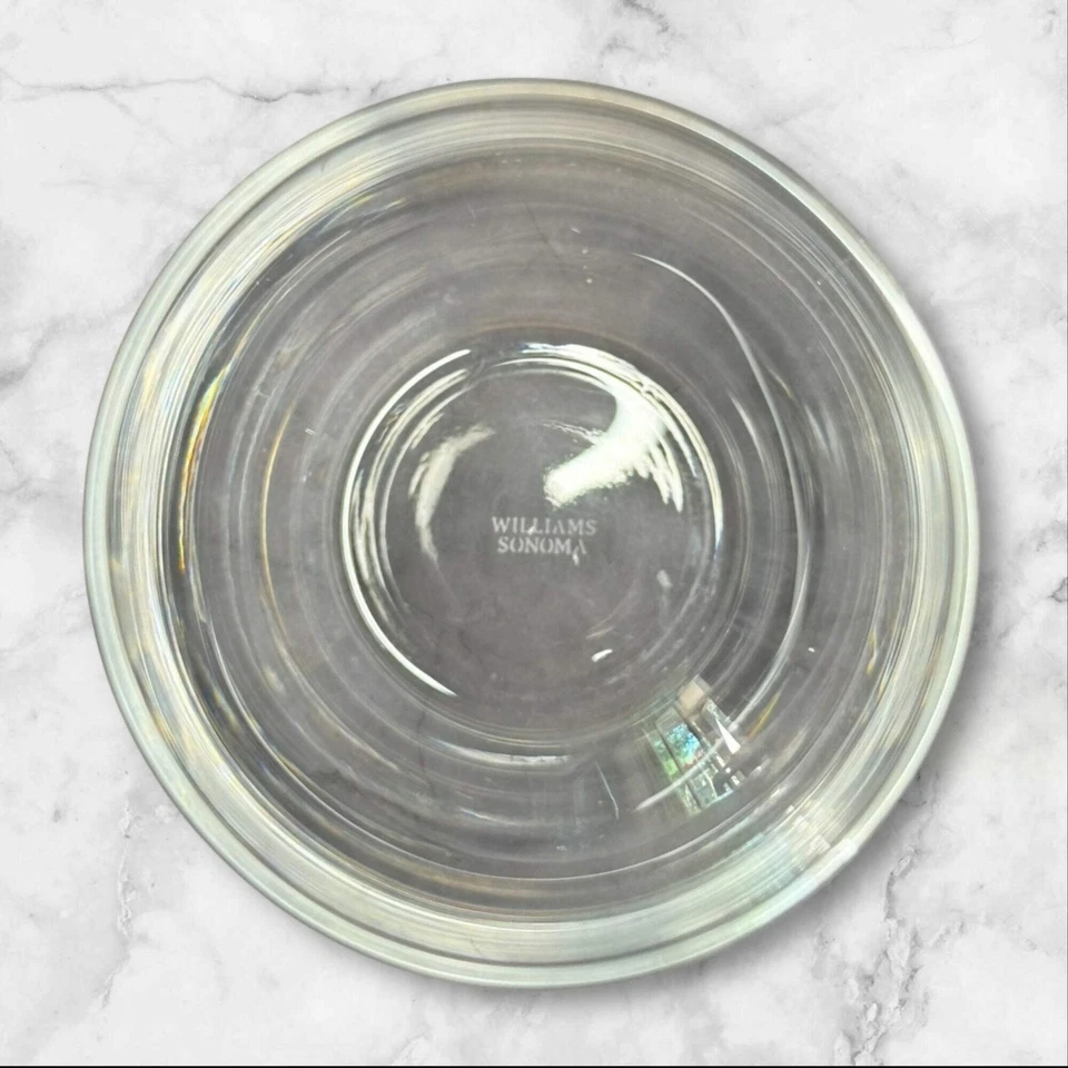 Williams Sonoma Stemless White Wine Glasses | Set of 2 | Excellent Condition - Image 2 of 2