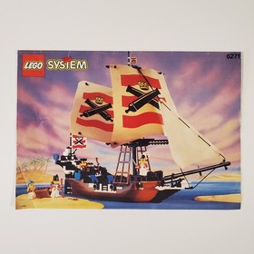 LEGO 6271 Imperial Flagship 100% Complete with Instructions vintage Pirates