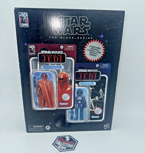 Star Wars The Black Series Carbonized - Pack 2 figurines Emperor's