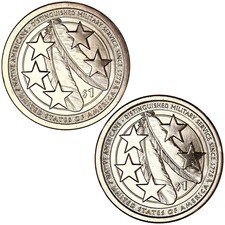 2021 P D Native American Sacagawea Sacagawea BU Dollar 2 Coin Set