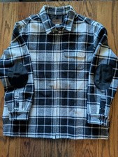 Pendleton Black White Plaid Womens Size XL Fu...