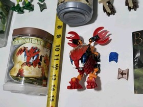 Vtg Lego Bionicles Lot of 3: Lehvak, Tahnok, Pohatu With Canisters NO Manuals 