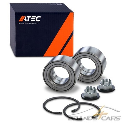 ATEC 2x RADLAGER VORNE FÜR FORD C-MAX 2 FOCUS 3 GRAND C-MAX KUGA 1 2 TOURNEO