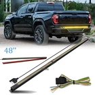For Chevy Colorado GMC Canyon 48" LED 3 Row Tailgate Light Bar Brake Turn Signal