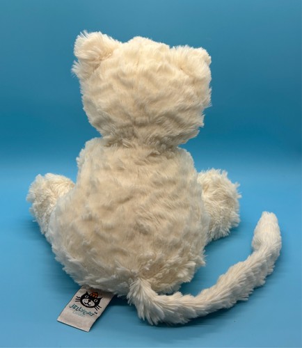 Retired Jellycat 8” Fuddlewuddle White Cream Cat – Clean & Soft! - Picture 3 of 10