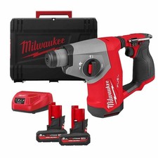Milwaukee M12 FUEL FHAC16-502X 16mm Brushless SDS+ Plus Hammer Drill Inc 2x 5.0