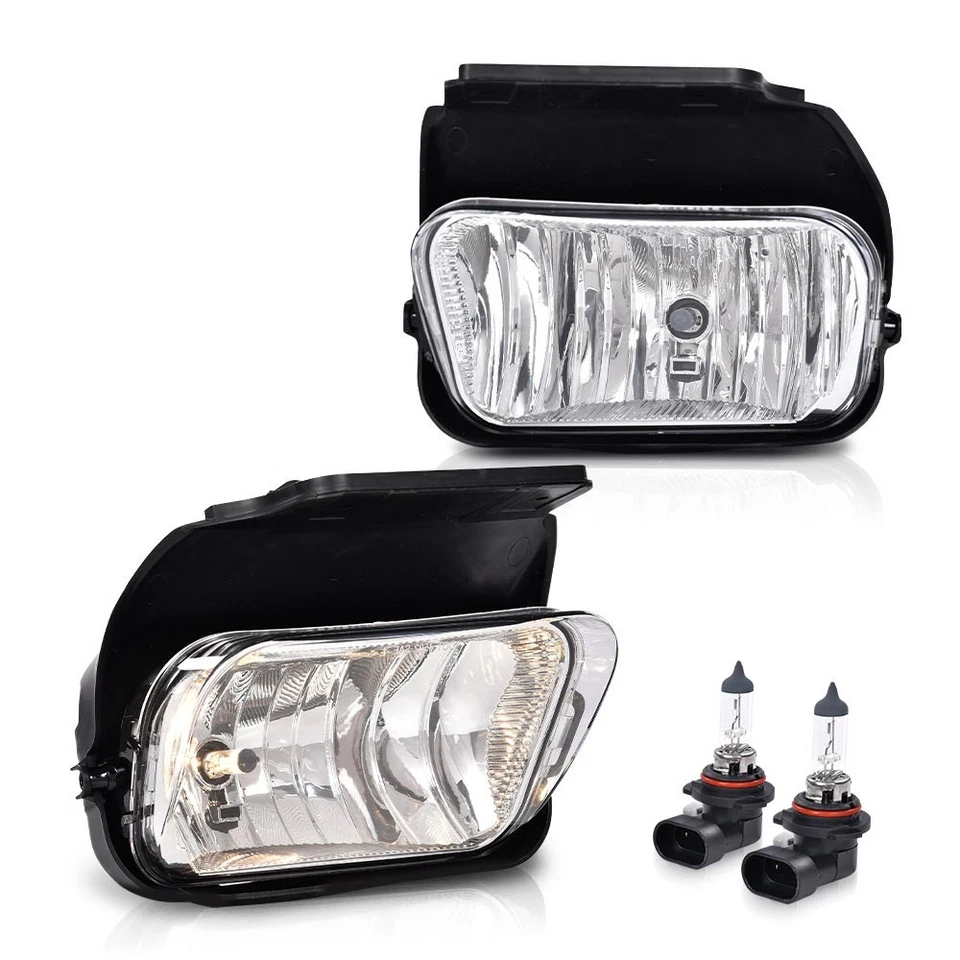 Faros transparentes LED DRL aptos para Chevy Silverado 2003-2006 + luces antiniebla de parachoques Foto 4 de 4