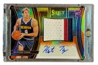 Hunter Tyson 2023-24 Panini Select Jumbo Rookie Patch Auto RPA Tie-Dye Prizm /25