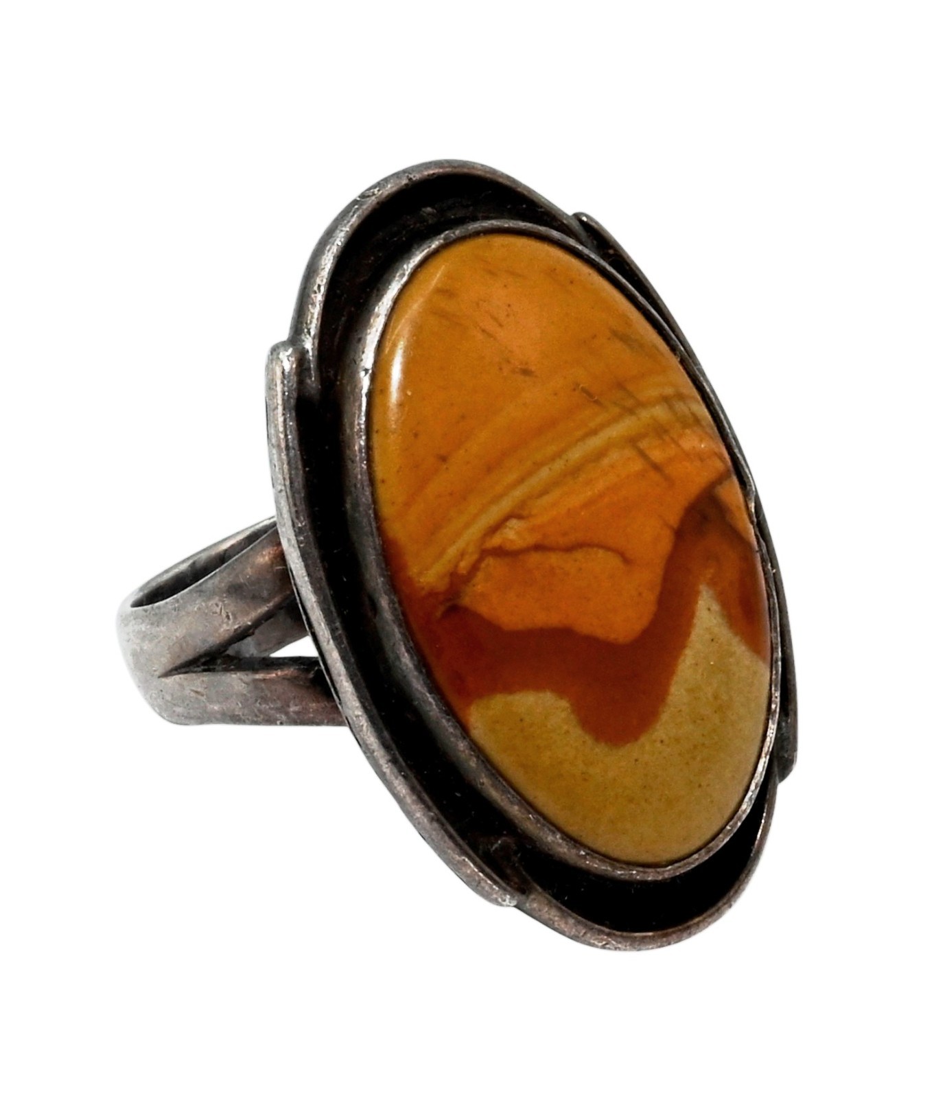 Signed Native American Solid 925 Sterling Silver … - image 2