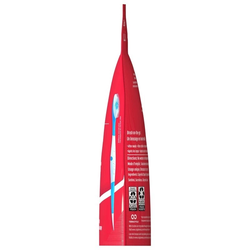 Mini Disposable Travel Toothbrushes Peppermint Fresh Breath Oral Care 24 Count - Image 4 of 4