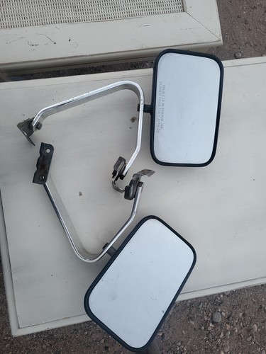 1979 1980 1981 1982 1983 TOYOTA TRUCK PICKUP SR5  DOOR MIRRORS CHROME  USED OEM