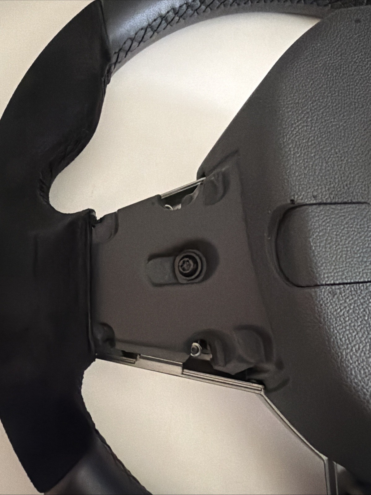 LAMBORGHINI AVENTADOR STEERING WHEEL LEATHER SUEDE OEM 470419091 AB