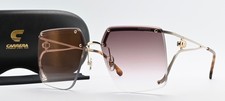 CARRERA Sunglasses 3041S VVPKYK Glossy Gold Brown Gradient Large Square Set Case