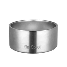 Stainless Steel Dog Bowl. Dog Water Bowls for Large Dogs with Rubber Bottom, ...