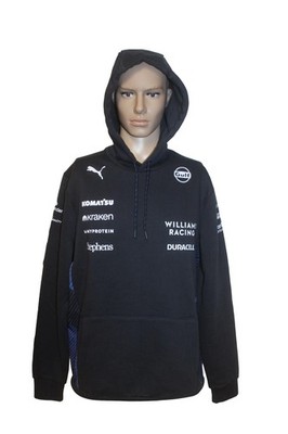 PUMA F1 Formula 1 Willams Racing Men's Hoodie Sweater Blue White Size M