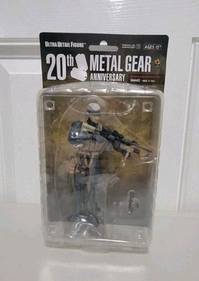 20th Anniversary Metal Gear Solid Ultra Detail Figure Snake MGS 4 Ver