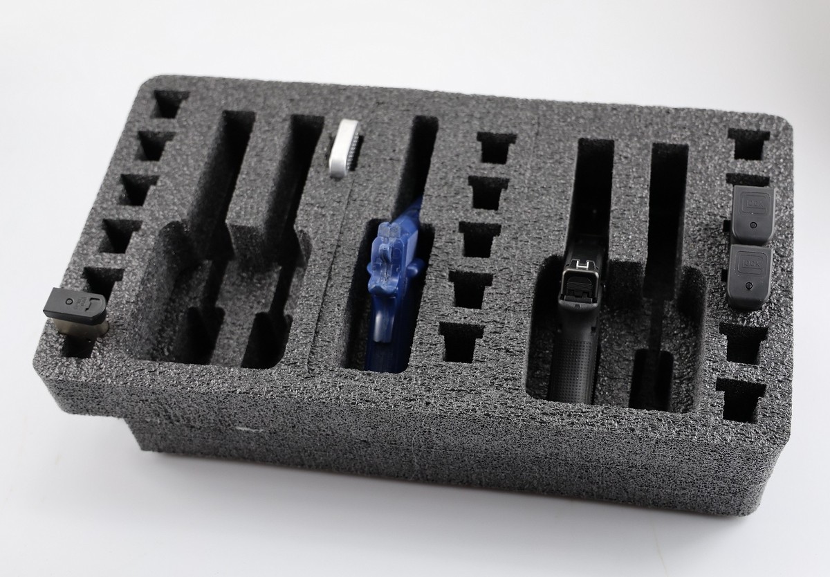 New Optic Ready 4/5 pistol precut foam insert fits Pelican 1510