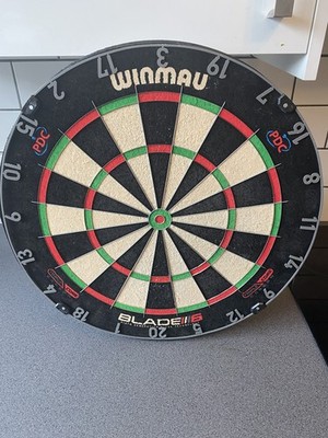 Winmau Blade 6 Triple Core Carbon Dartscheibe Top gebrauchter Zustand 