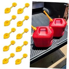10PCS Gas Can Vents for Plastic Gas Cans, Gas Can Spout Replacement, Flexible