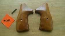 Vintage Smith Wesson L K Frame Wood Grips Herrett Msk Square Butt Finger Groov Vintage Smith Wesson L K Frame Wood Grips Herrett Msk Square Butt Finger Groov